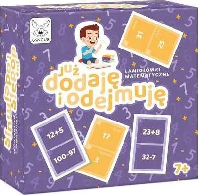 Kangur „Kangaroo Games“ žaidimas. Aš jau sudedu ir atimsiu 75796.