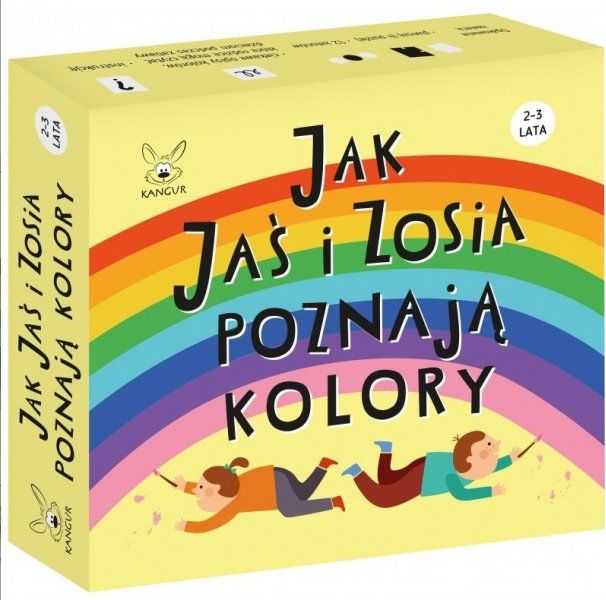 Kangur Kengūra Kaip Jaś ir Zosia susipažįsta su spalvomis