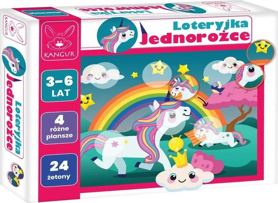 Dėlionė Kangur Kengūros loterijos žaidimai Vienaragiai 40933