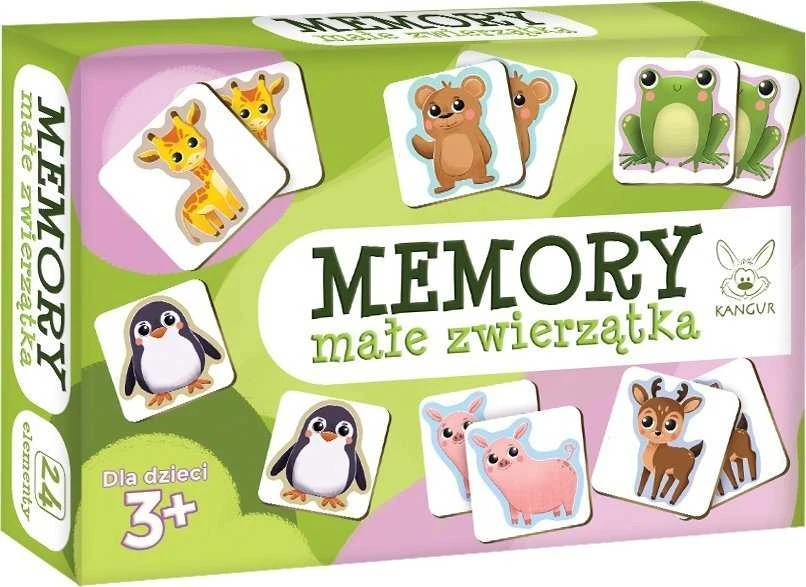 Kangur Gry Gra Memory Małe Zwierzštka 40773