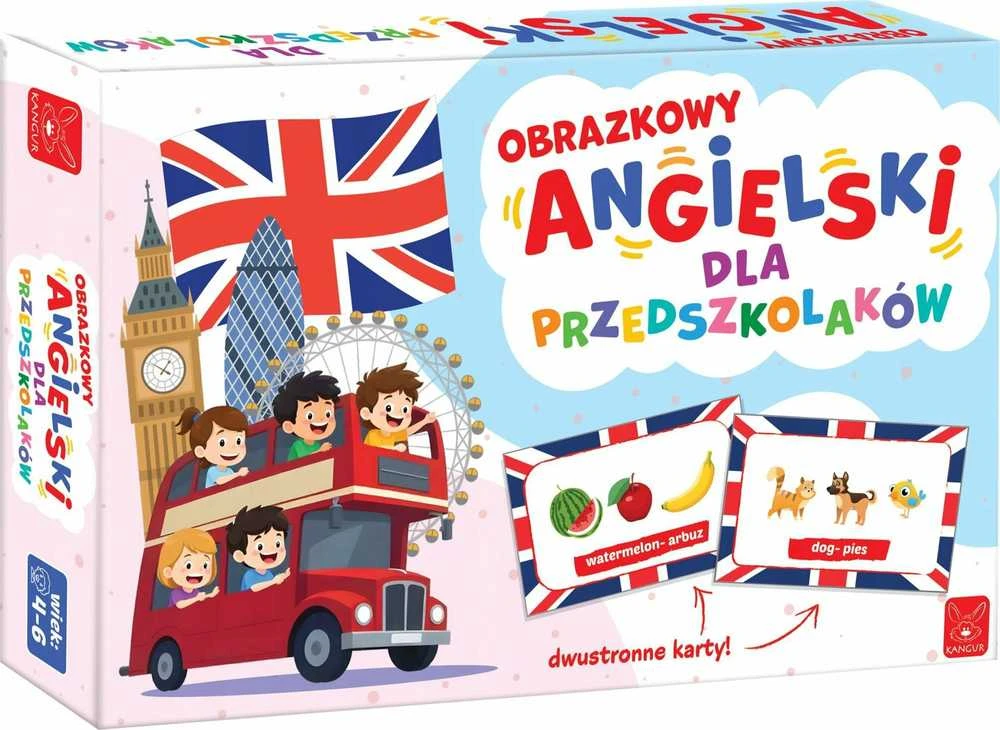 Kangur Gry Paveikslėlis anglų kalba ikimokyklinukams 41947