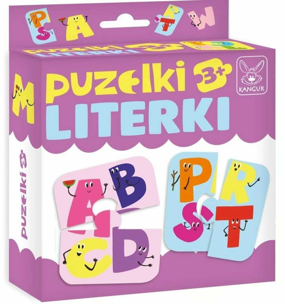 Kangur Kengūros žaidimų dėlionės raidės 3+ 42340