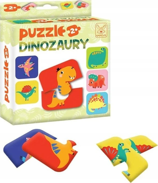 Kangur Kengūrų žaidimai dėlionės dinozaurai 2+ 41480