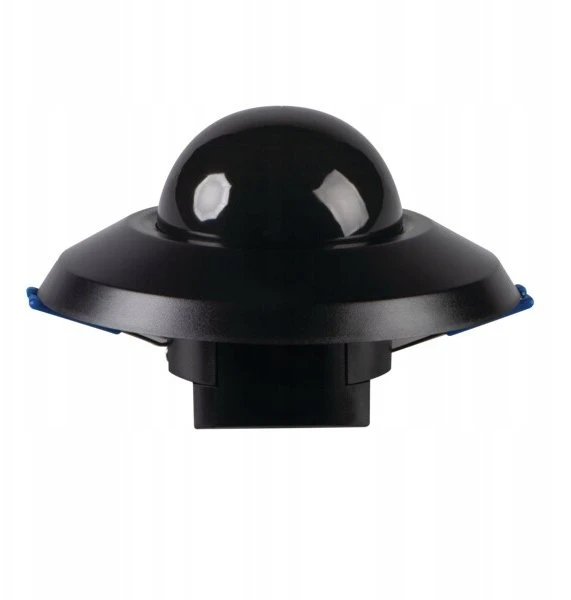 Kanlux Judesio jutiklis 3XPIR SENTO-O-WT-B/B 2000VA Ø11 max 17m 360° IP44/20 II kl. lubinis/pakabinamas juodas 26822