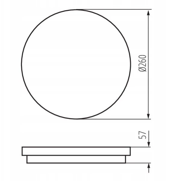 Kanlux BENO lubinis šviestuvas LED 24-30W CCT-O-SEG 38784