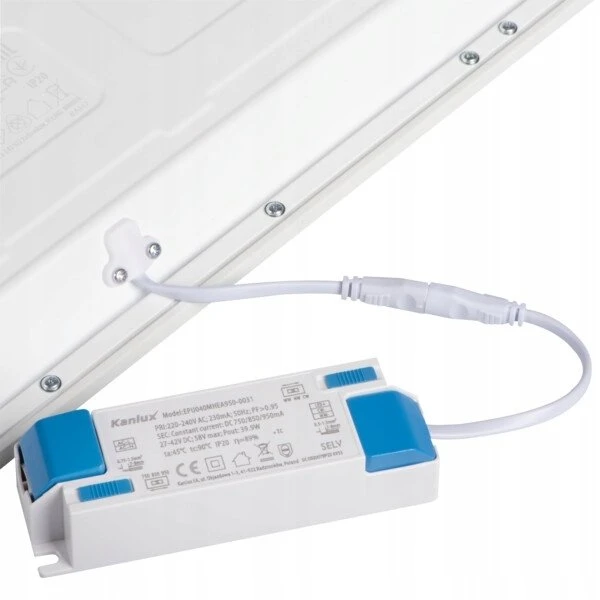Kanlux LED įmontuojamas panelis BLINGO AIO RM38W 60 max 4490lm 3000/4000/6500K IP20 IIkl. Ra90 5 metų garantija baltas 39234