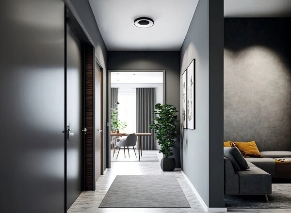 Kanlux Kanlux Vand 37327 lubinis šviestuvas lubinis šviestuvas 1x17.5W LED 4000K balta/juoda