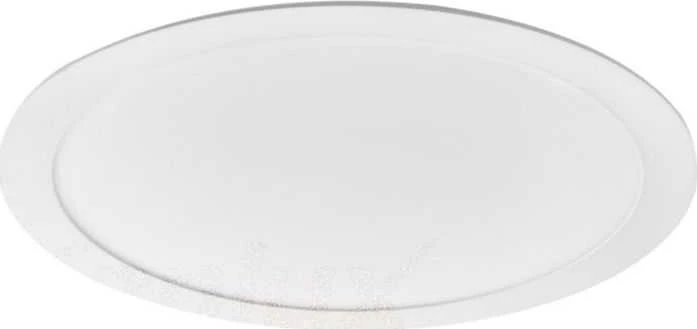Kanlux LED žemyn apšviestas šviestuvas 24W ROUNDA V2 LED24W-NW-W 1680lm 4000K baltas 28936
