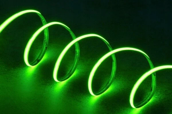 Kanlux LED juosta LCOB 10.5W/M 24IP00-G 950lm/m žalia spalva, 5m ritinėlis