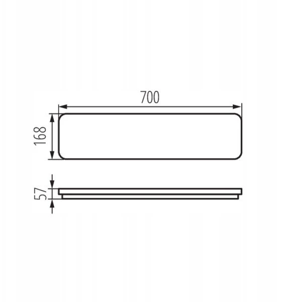 Kanlux LED linijinis šviestuvas LINCEA 15-24W 07 CCT max 2500/2550/2600lm 3000/4000/6500K IP40 IK08 baltas 38795