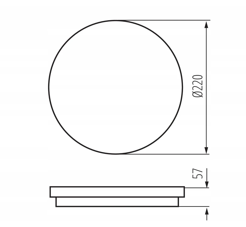 Kanlux lubinis šviestuvas LED BENO 12-18W CCT-O W max 2080lm 3000-4000K šilta/neutrali IP65 apvalus Ø22 II klasė 5 metų garantija balta 38778
