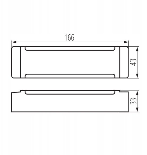 Kanlux Maitinimo šaltinis stałonapięciowy TRETO IP67 12V 100W max 8300mA max 0,68A balta 39516