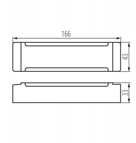 Kanlux TRETO pastovios įtampos maitinimo šaltinis IP67 12V 60W max 5000mA max 0.4A baltas 39514