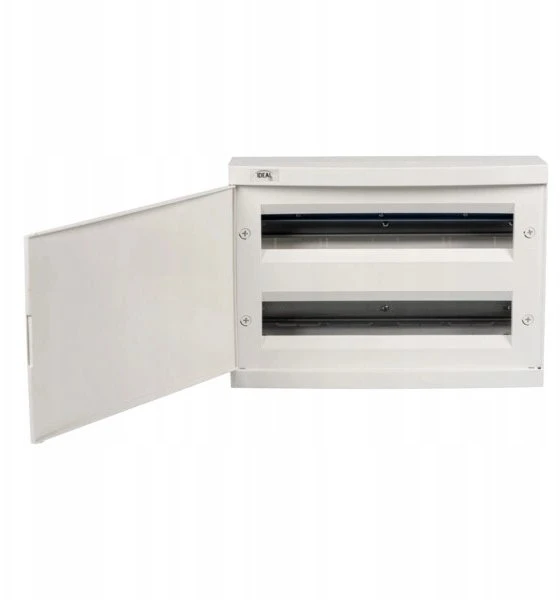 Kanlux Modulinis paskirstymo skydas, plastikinis, paviršinio montavimo, 2x18 IP30 IK07 N+PE II klasė, baltos durys, KDB-S36P, baltas 23629
