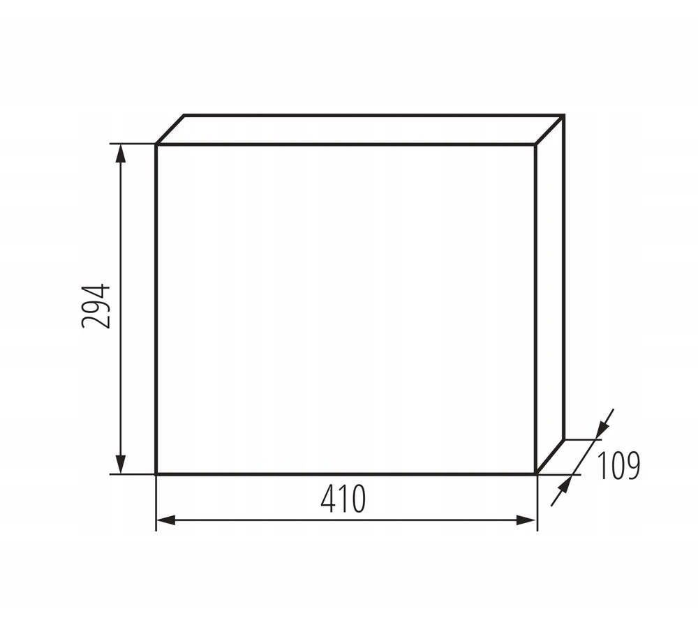 Kanlux Modulinis paskirstymo skydas, plastikinis, paviršinio montavimo, 2x18 IP30 IK07 N+PE II klasė, baltos durys, KDB-S36P, baltas 23629
