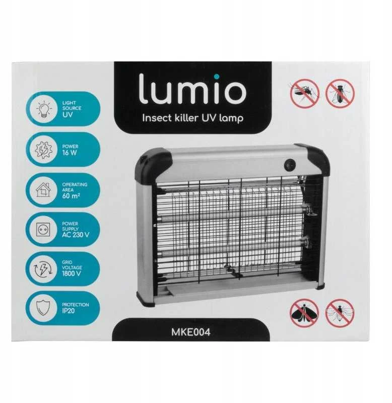 Kanlux Mosquito lamp 16W/60m2 IP20 fin MKE004
