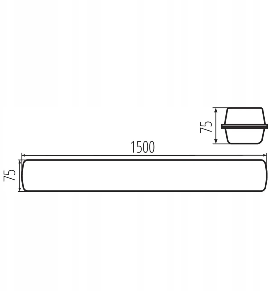 Kanlux OPR.HERMET.LED MAH PRO Y 52W 15R-NW