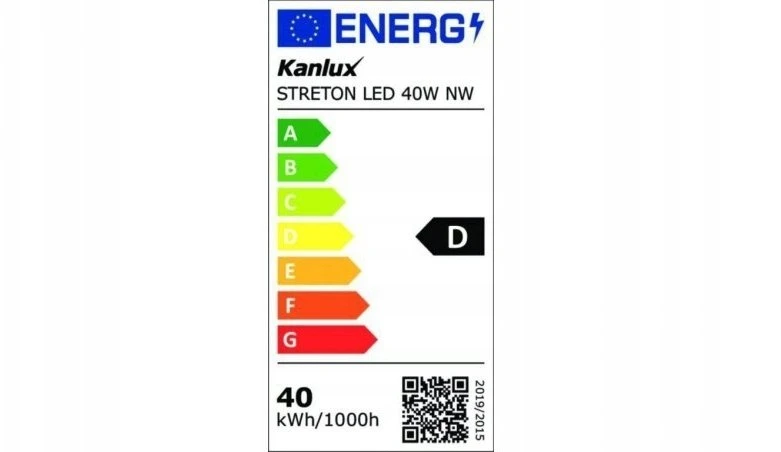 Kanlux LED STOVĖJIMO ŽIBINTAS STRETON LED 40W NW