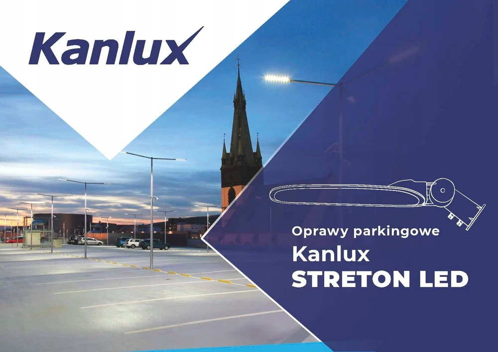 Kanlux LED STOVĖJIMO ŽIBINTAS STRETON LED 40W NW