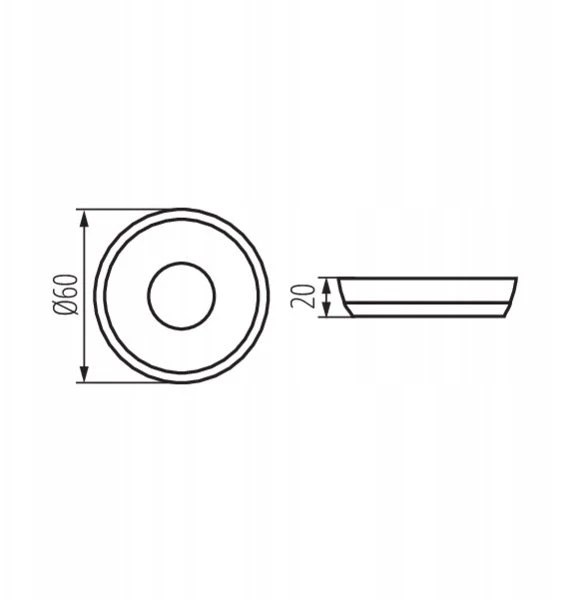 Kanlux LED JUOSTELĖS NUOTOLINIO VALDYMO PULTAS O 1 MONO/CCT-B