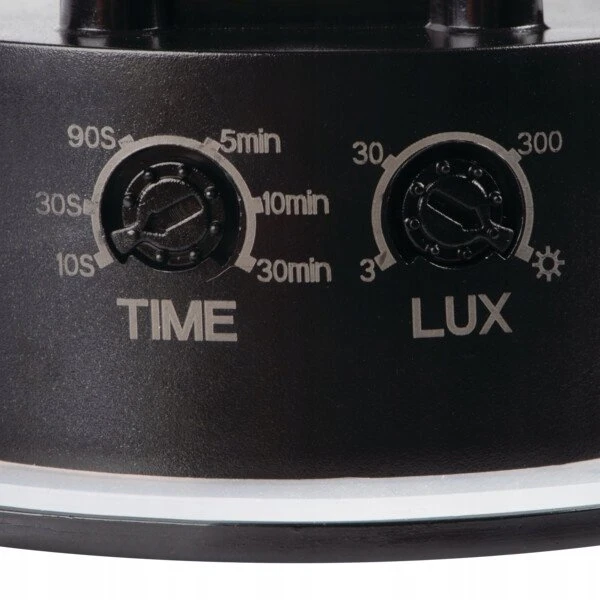 Kanlux Judesio jutiklis PIR MERGE-WT-O-B 1200VA Ø7,6 max 8m 360° IP65/20 II kl. lubinis juodas 37372
