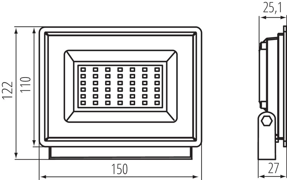 Kanlux NAŚW.LED GRUN NV LED-30-B