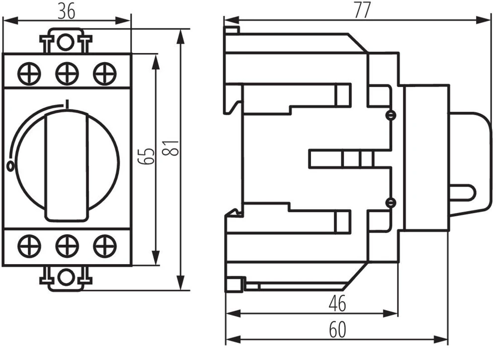 Kanlux KMI-R-3/40A ISOL.
