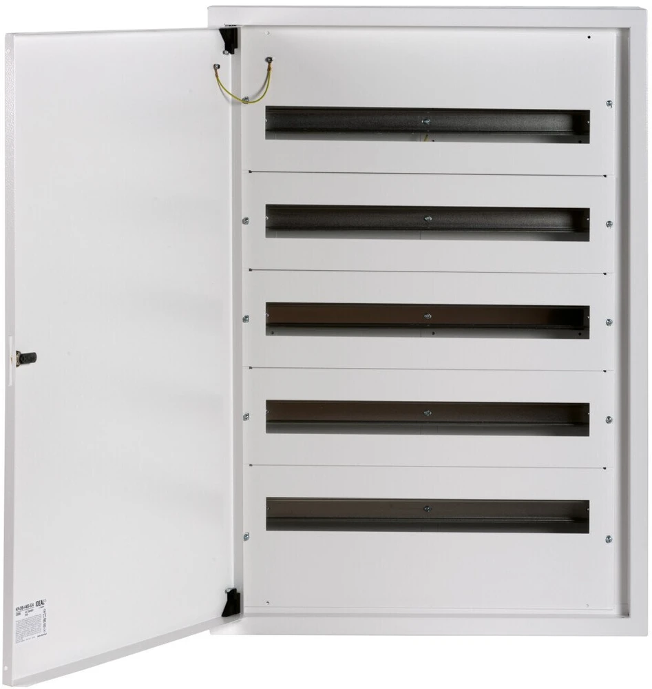 Kanlux 32656 Metalinis modulinis skirstytuvas 5x24 paviršinis IP30 N+PE I klasė baltos durys KP-DB-I-MS-524 balta 32656