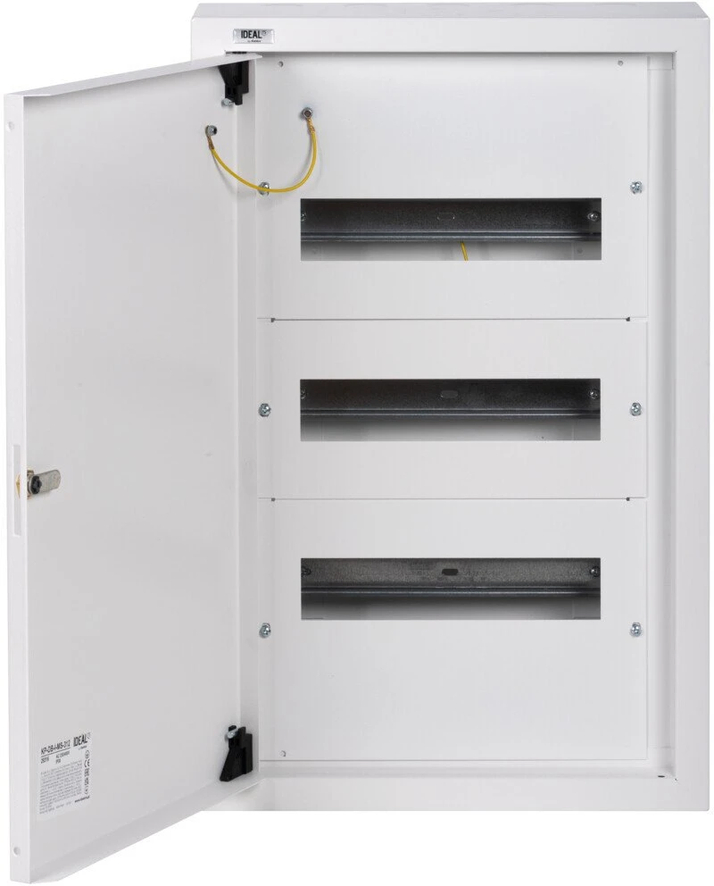 Kanlux 29316 Metalinis modulinis skirstytuvas 3x12 paviršinis IP30 N+PE I klasė baltos durys KP-DB-I-MS-312 balta 29316