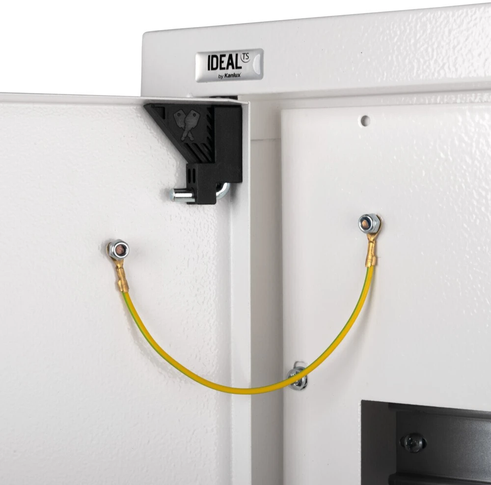 Kanlux 29315 Metalinis modulinis skirstytuvas 2x12 paviršinis IP30 N+PE I klasė baltos durys KP-DB-I-MS-212 balta 29315