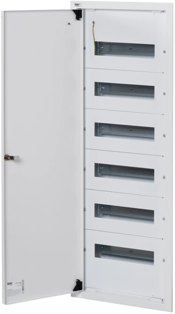Kanlux 35685 Metalinis modulinis skirstytuvas 6x12, įleidžiamas IP30 N+PE I klasė, baltos durys KP-DB-I-MF-612 balta 35685