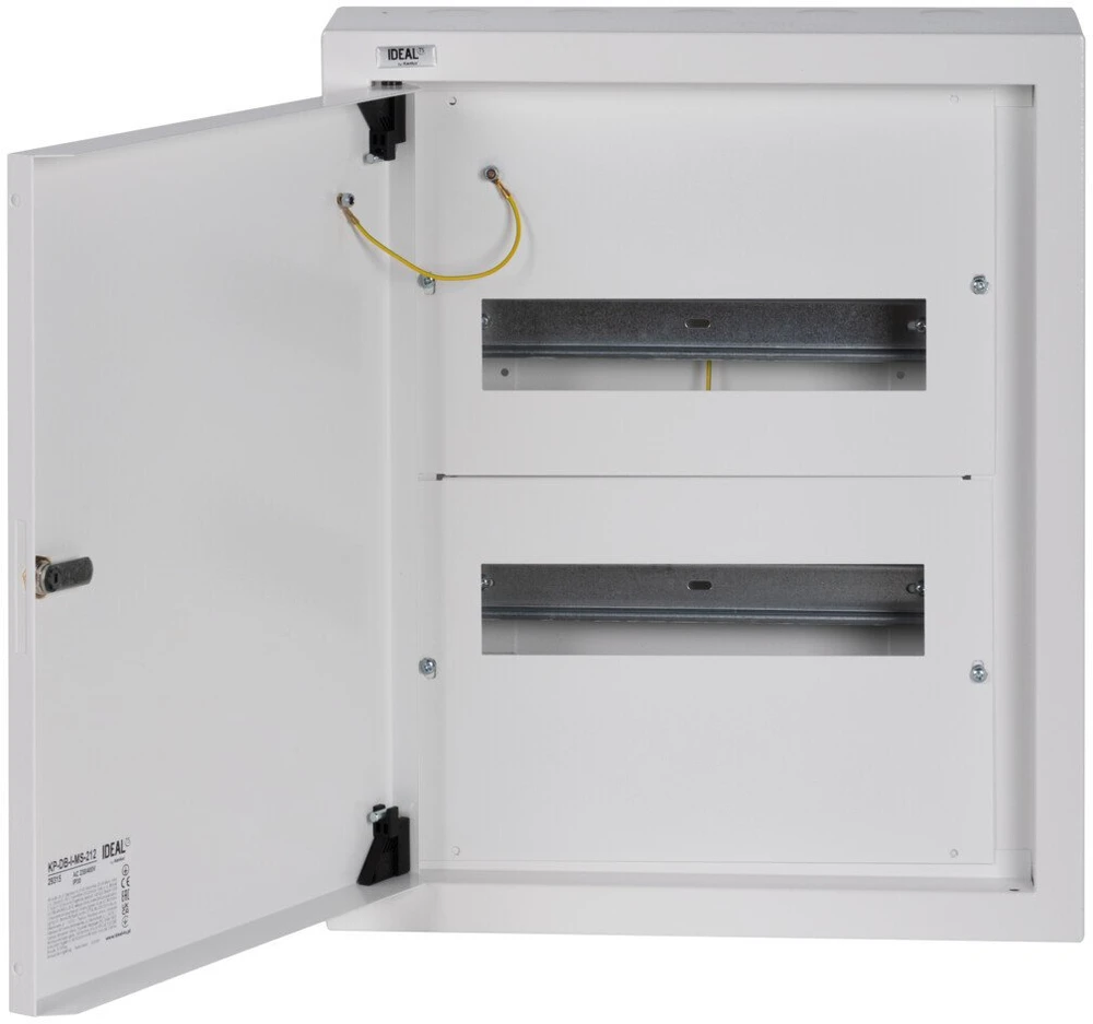 Kanlux 29315 Metalinis modulinis skirstytuvas 2x12 paviršinis IP30 N+PE I klasė baltos durys KP-DB-I-MS-212 balta 29315