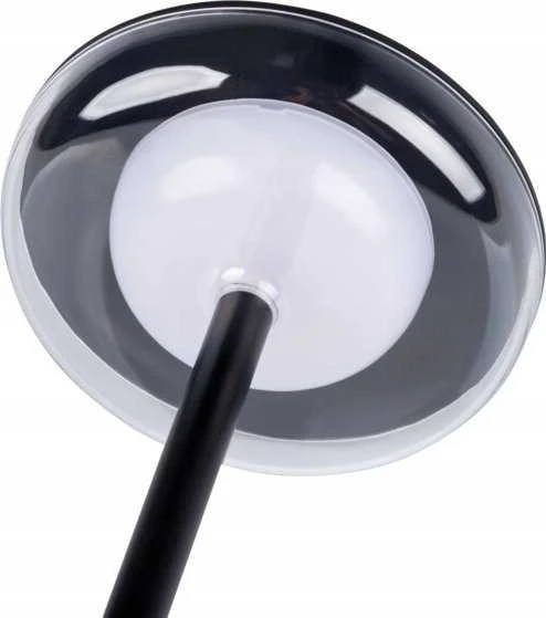 Kanlux stalinė lempa Kanlux Fluxy 37311 stalinė lempa 1x1.7W LED 3000K juoda/skaidri