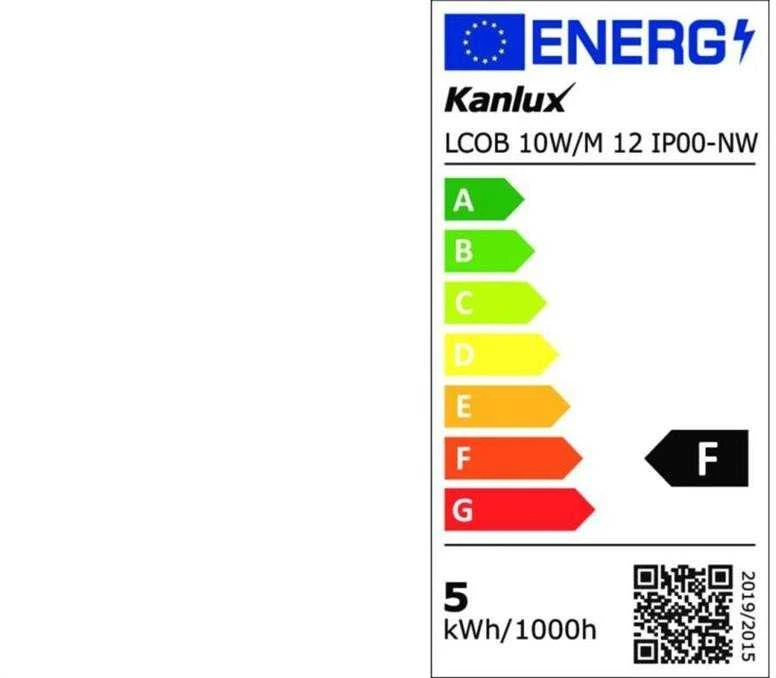 Kanlux TAŚ.LED LCOB 10W/M 12 IP00-NW