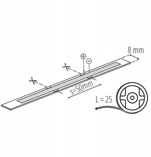 Kanlux TAŚ.LED LCOBB 10W/M 24IP00-WW