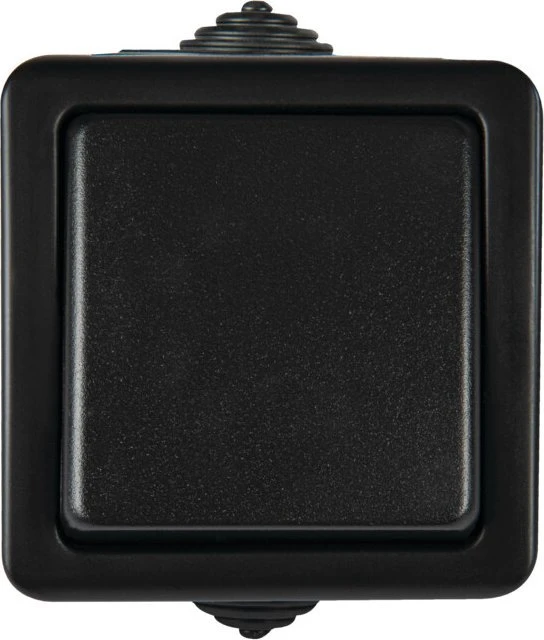 Kanlux TEKNO Łącznik schodowy 250V juoda IP54 27354