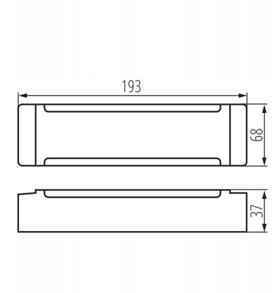 Kanlux TRETO pastovios įtampos maitinimo šaltinis IP67 24V 200W max 8330mA max 1.3A baltas 39521