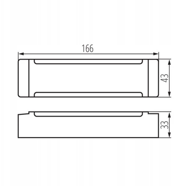 Kanlux TRETO pastovios įtampos maitinimo šaltinis IP67 24V 60W max 2500mA max 0.4A baltas 39515