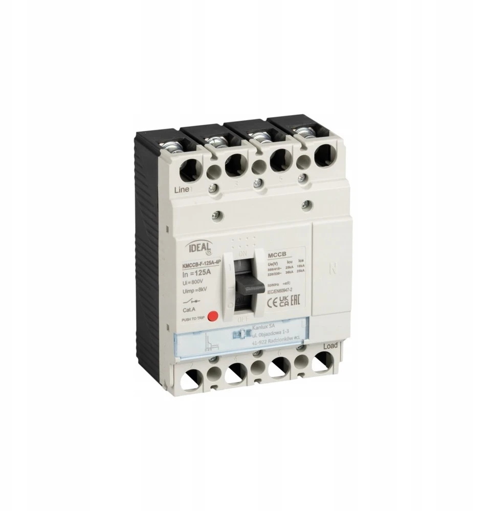 Kanlux COMP.OFF KMCCB-F-125A-4P