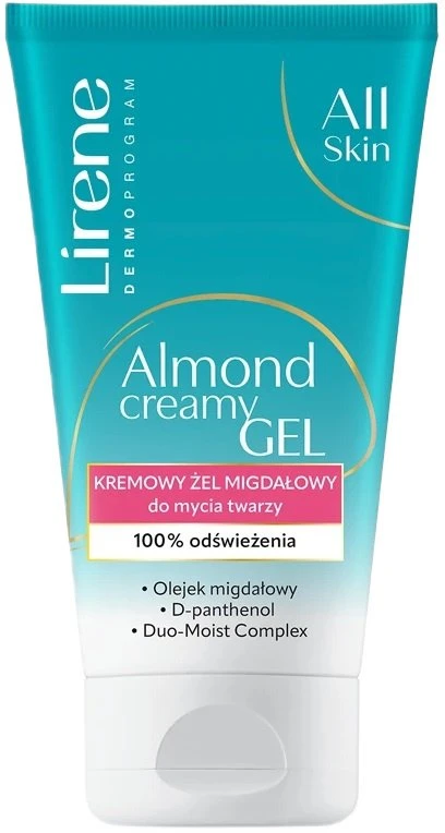 Kann Lirene All Skin kreminė migdolinis veido prausiklis 150ml