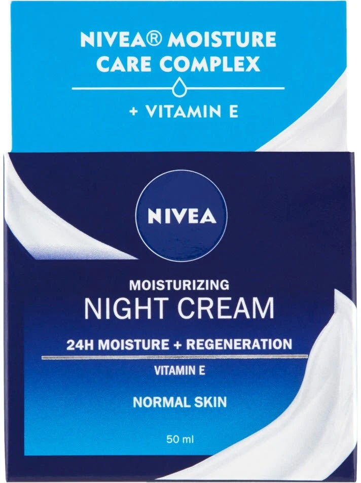 Nivea Regeneruojantis naktinis kremas N/S 50 ml
