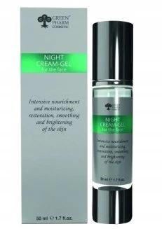 Kann Žalias Pharm Cosmetic Itin lengvas naktinis kremas-gelis 50 ml