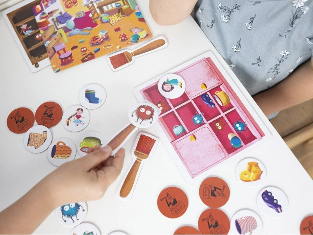 Kapitan Nauka Kapitono mokslo žaidimas Pašėlusi tvarkosi edukacinis žaidimas 3-6 metai GR0710
