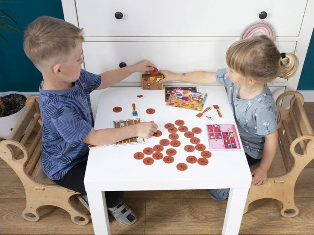 Kapitan Nauka Kapitono mokslo žaidimas Pašėlusi tvarkosi edukacinis žaidimas 3-6 metai GR0710