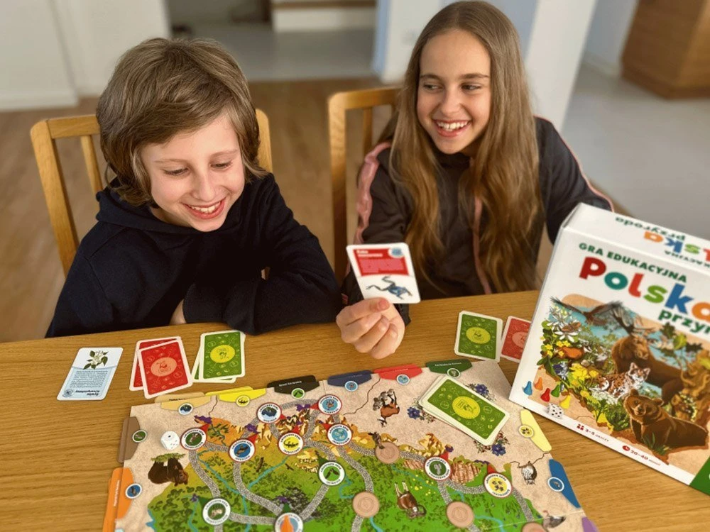 Kapitan Nauka Lenkijos gamta. Mokomasis gamtos žaidimas visai šeimai GR0708