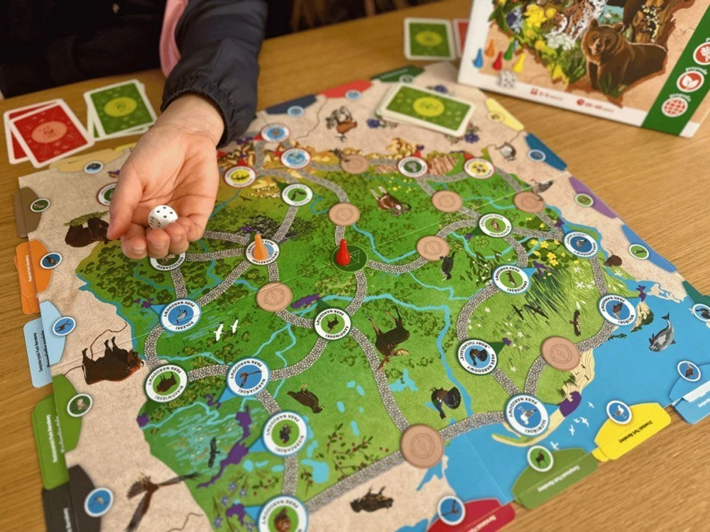 Kapitan Nauka Lenkijos gamta. Mokomasis gamtos žaidimas visai šeimai GR0708