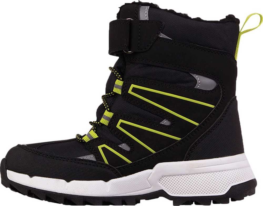 Buty vaikams Kappa Floki Tex juoda-limonkowe 260975K 1133 (33)