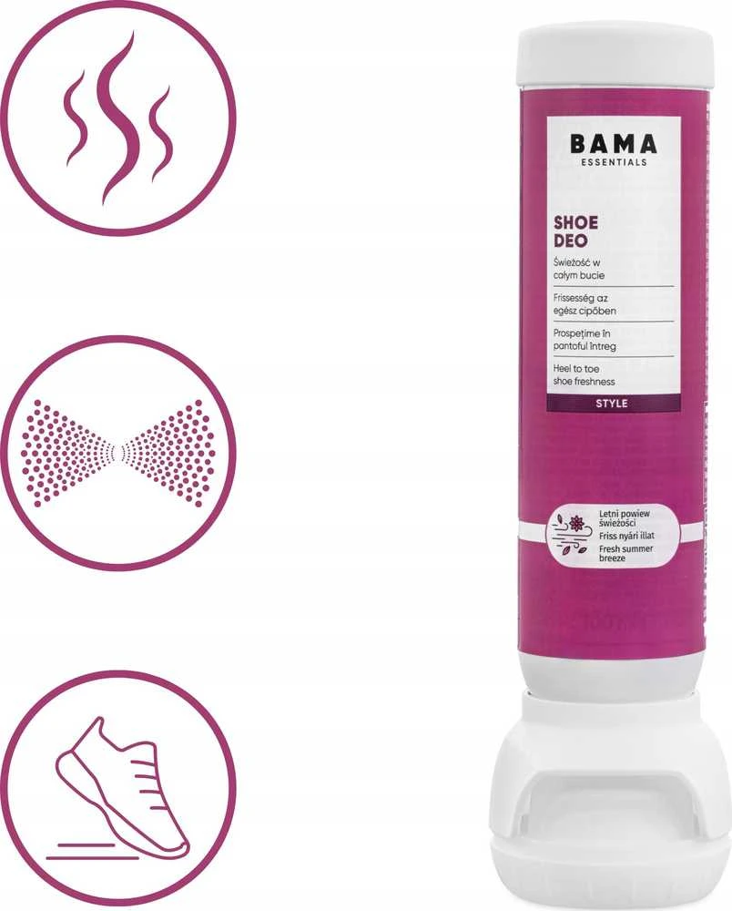 Kaps Bama Essentials Batų gaiviklis 100 ml A37F Skaidrus Viens Dydis