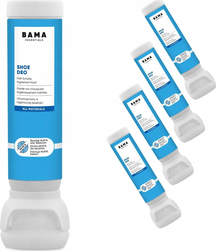 Kaps Bama Essentials Shoe Deo antibakterinis 100 ML A39A Bespalvis Vienas dydis