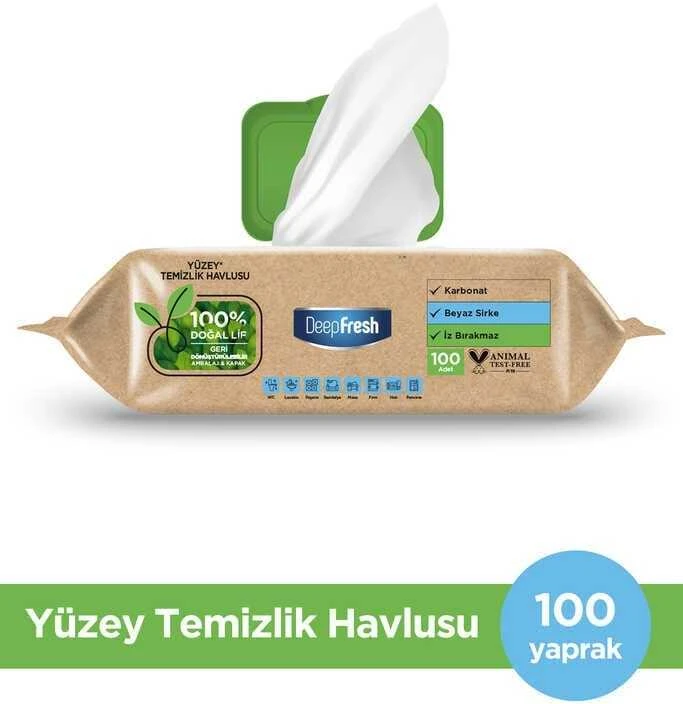 Deep_Fresh SERV DRĖGN VALYM DEEPFRESH BIO 100VNT